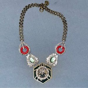 J Crew x Lulu Frost Harvest Moon Statement Necklace